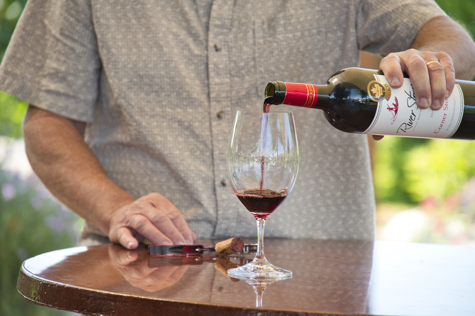 Uncork a bottle of bordeaux style wine and savor the experience