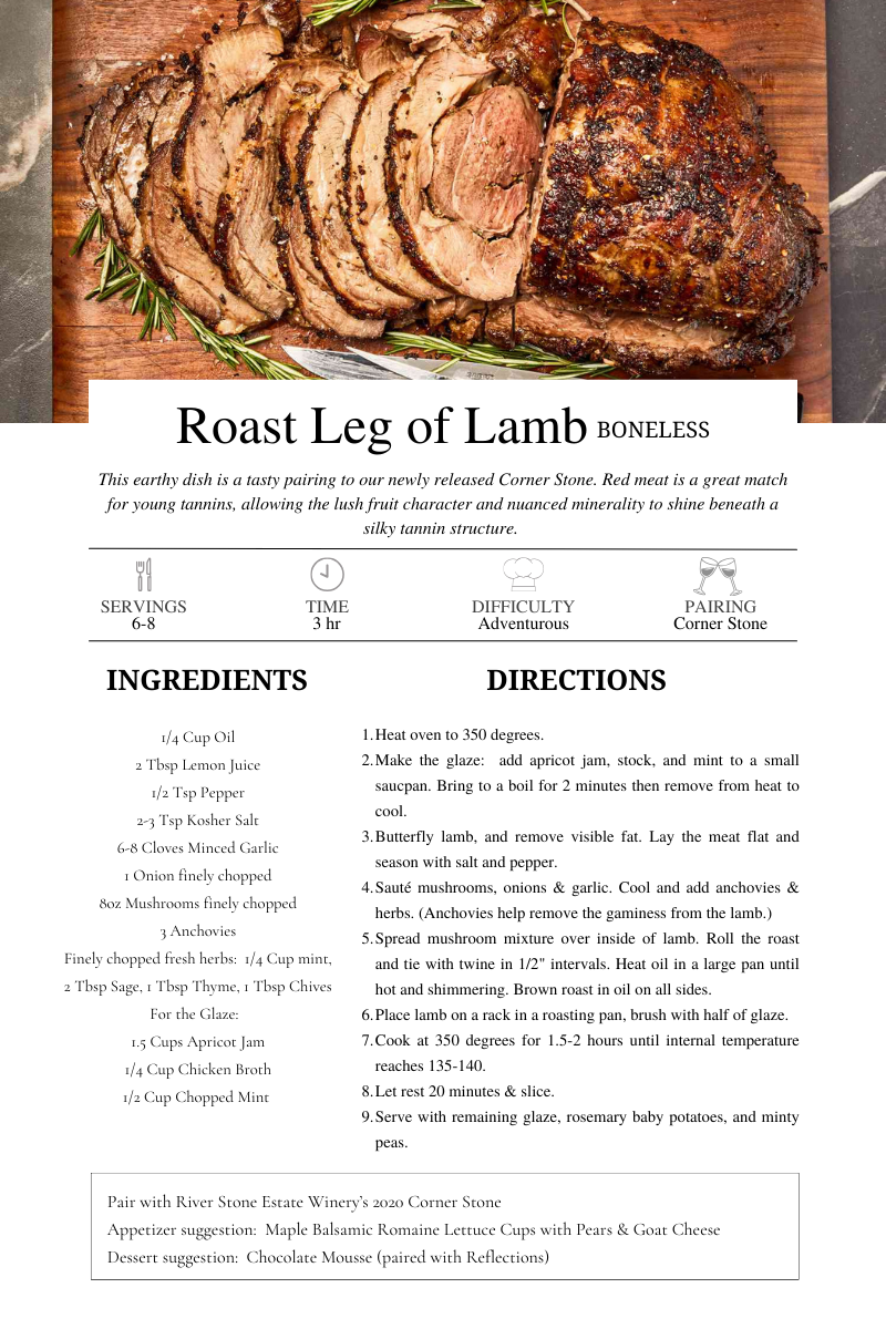 Roast leg of Lamb Recipe