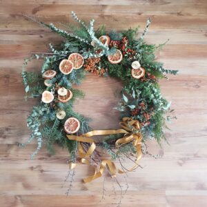 Seasonal Wreath Workshop with Gems & Stems at River Stone