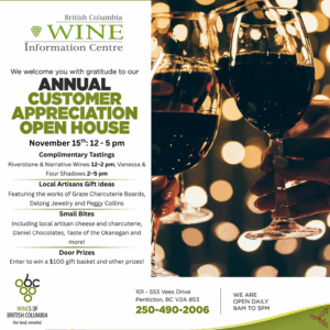 BC Wine Info Centre's Holiday Open House