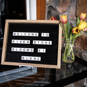 Blooms et Blanc at River Stone