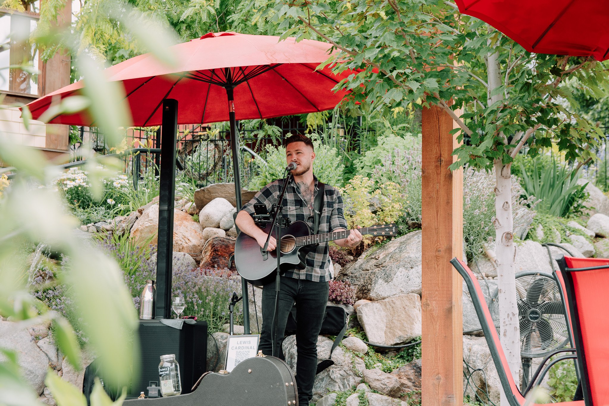 Lewis Cardinal Plays at River Stone Estate Winery