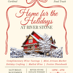 Home for the Holidays at River Stone Estate Winery
